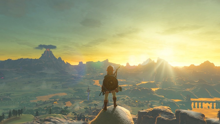 Legend of Zelda: Breath of the Wild ukazuje mapu a sriu zberov
