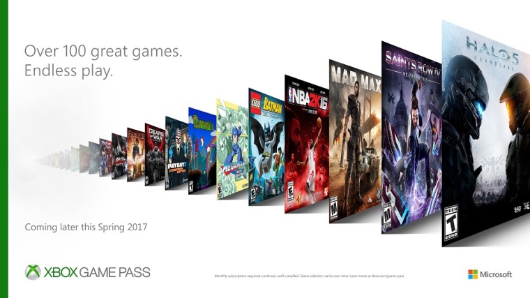 Microsoft predstavil Xbox Game Pass, ponkne viac ako 100 hier
