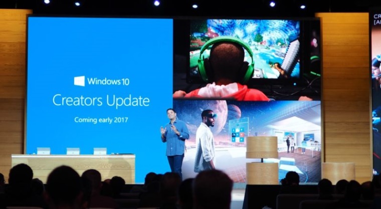 o ponka Windows 10 Creators update?