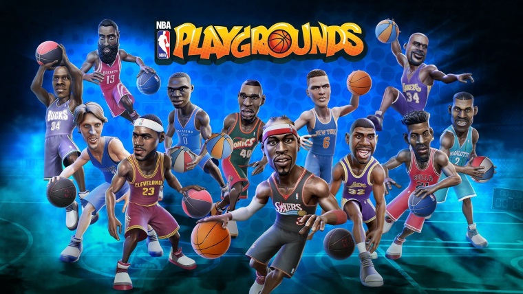 Arkdov basketbal NBA Playgrounds m poriadne dlh zoznam hrov