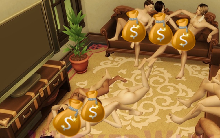 Nezvyajn mod rob z The Sims 4 simultor sexu, tvorca zarba tisce dolrov