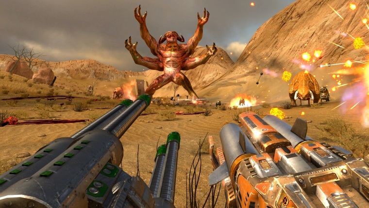 Croteam vydal hne dve Serious Sam VR hry na Steame