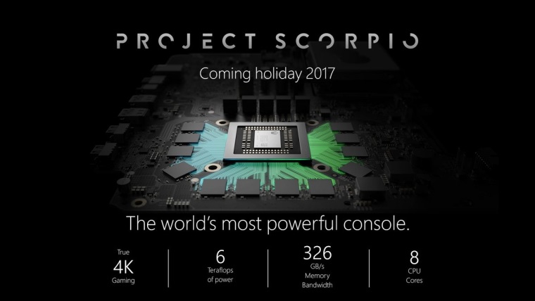 Microsoft predstavuje konfigurciu Xbox Scorpio konzoly