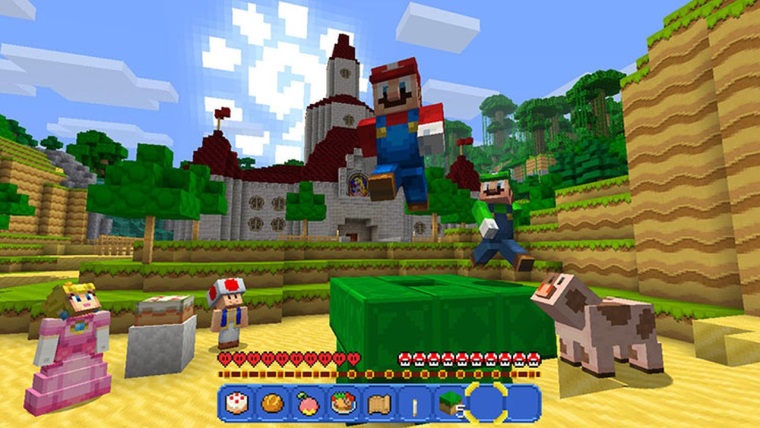 Preo Minecraft be na Nintendo Switch v 720p v oboch reimoch?