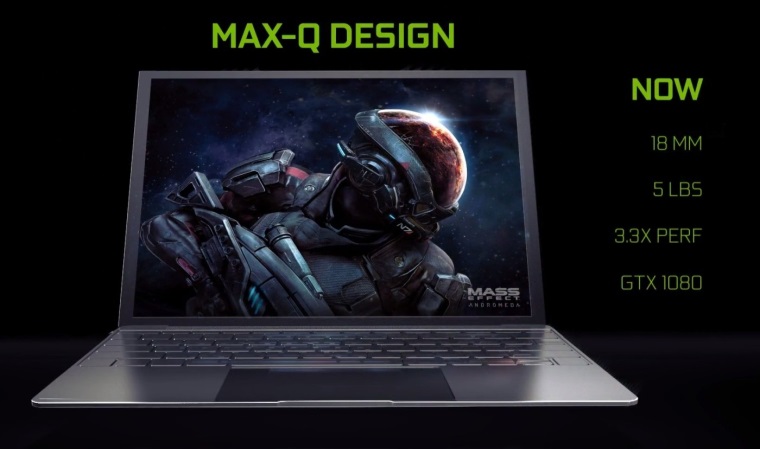 Modelov rad Max-Q hernch laptopov od Nvidie ponkne ultrabooky s GTX 1080 