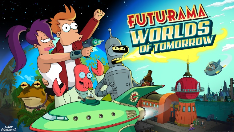 Futurama: Worlds of Tomorrow vychdza dnes na Android a iOS