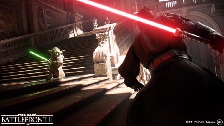 Star Wars Battlefront II rozbieha predobjednvky, ukazuje Yodu a Maula