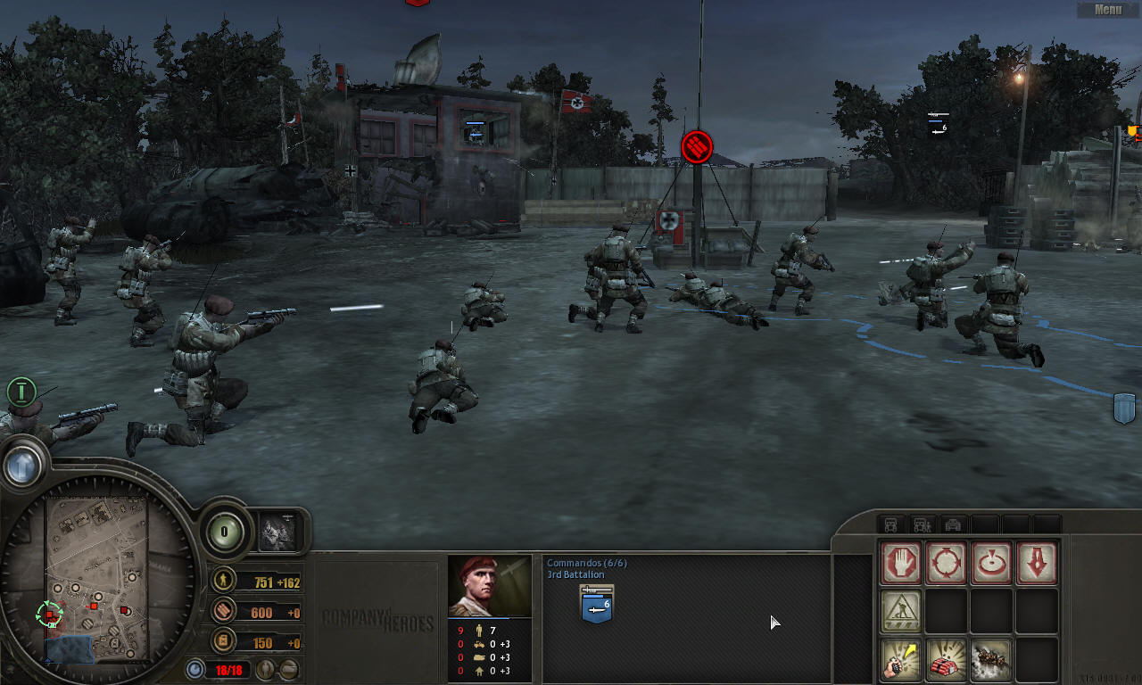 Company of Heroes: Opposing Fronts ... a v aeroplnoch  me priva elitnch commandos.