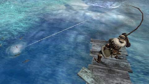 Monster Hunter Freedom 2 Ryby si zachytte v pokroilejej fze hry, ak dovtedy nedostanete infarkt.