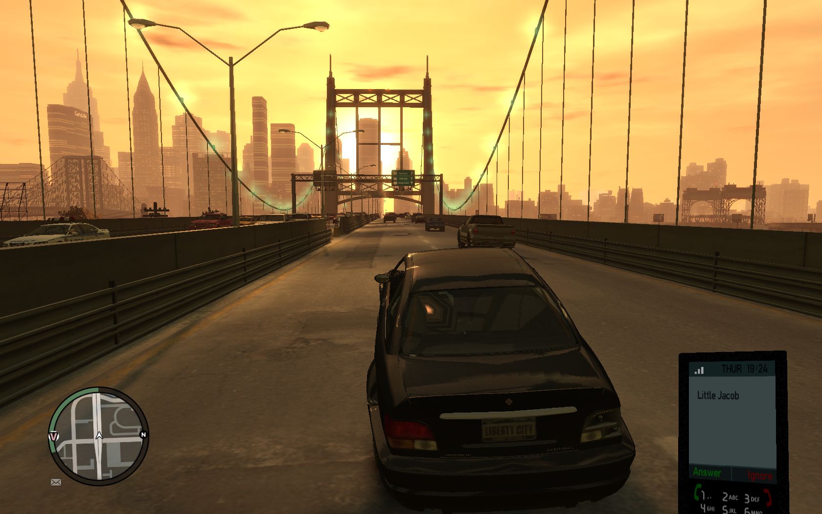 GTA IV (PC) Mobil je jednm zo zkladnch elementov hry.