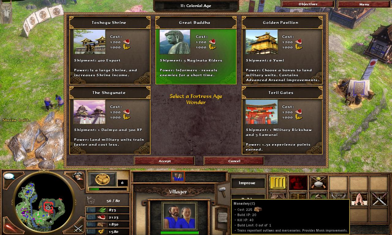 Age of Empires III: The Asian Dynasties Divy sveta sa v novej expanzii stavaj pri postupe do alej ry.