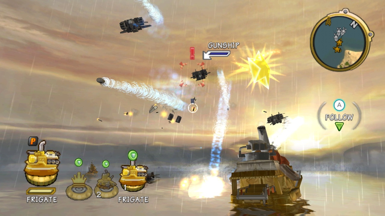 Battalion Wars 2 Kvalita grafiky m vemi blzko k svojmu GameCube predchodcovi.