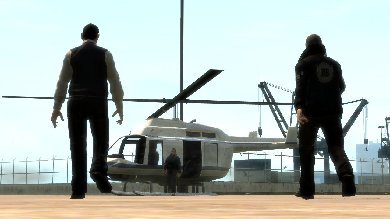 Grand Theft Auto IV Lietadl sce nebud, ale helikoptry vm pocit lietania vynahradia.