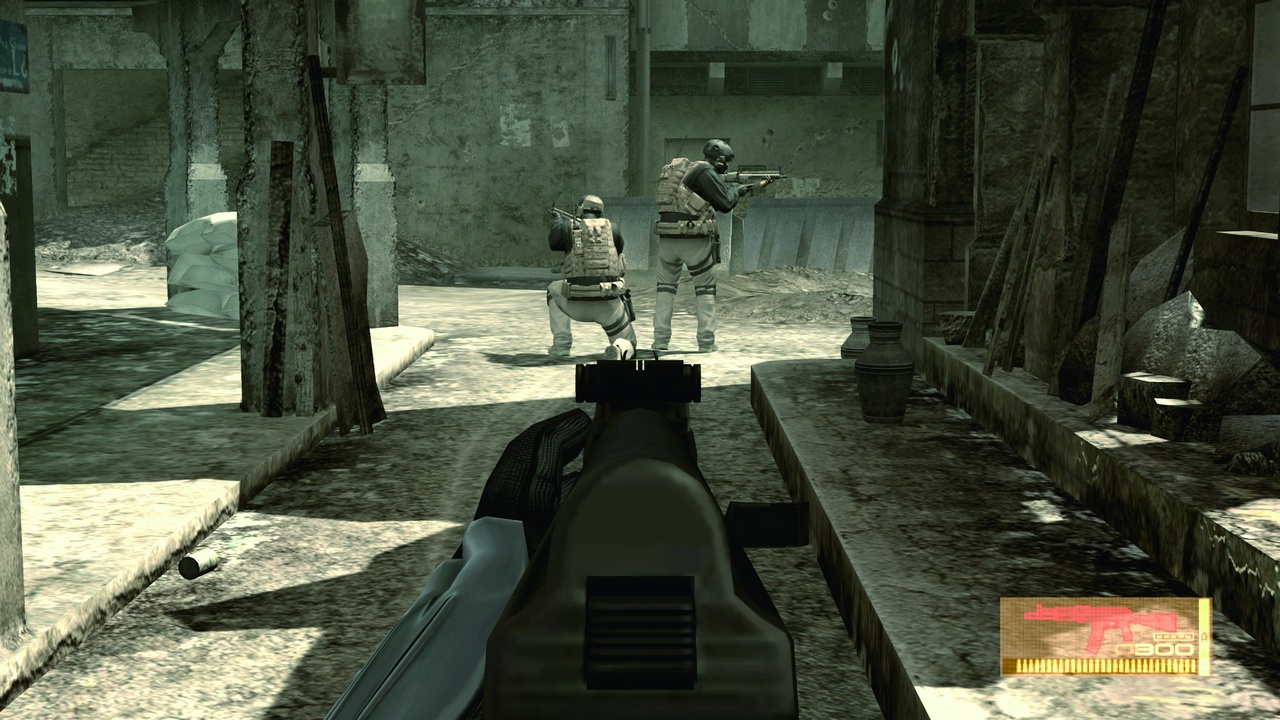 Metal Gear Solid 4: Guns of the Patriots Hranie z FPS pohadu je len jednm z prvkov, akm sa hra sna oslovi zpadn publikum.