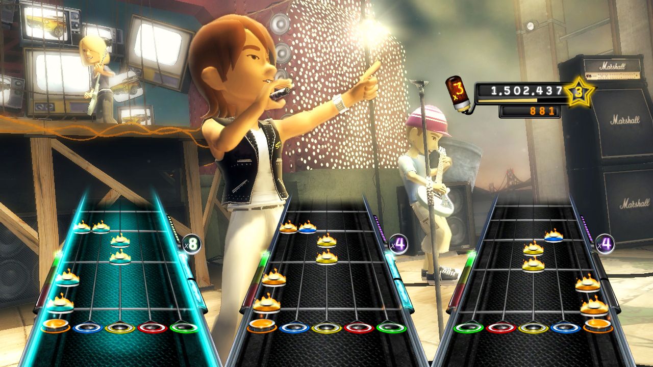 Guitar Hero 5 Avatary z Xboxu, prli mkk, aby sa dali bra vne.