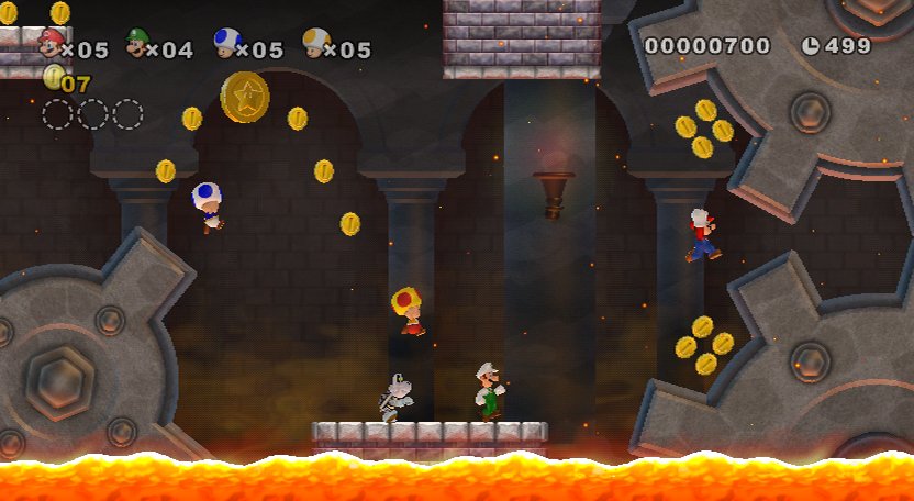 Super Mario Bros. Wii Ide do tuhho, lva a ozuben koles zberu minc nepraj - ale pozor, prv vek levelov je na dosah!