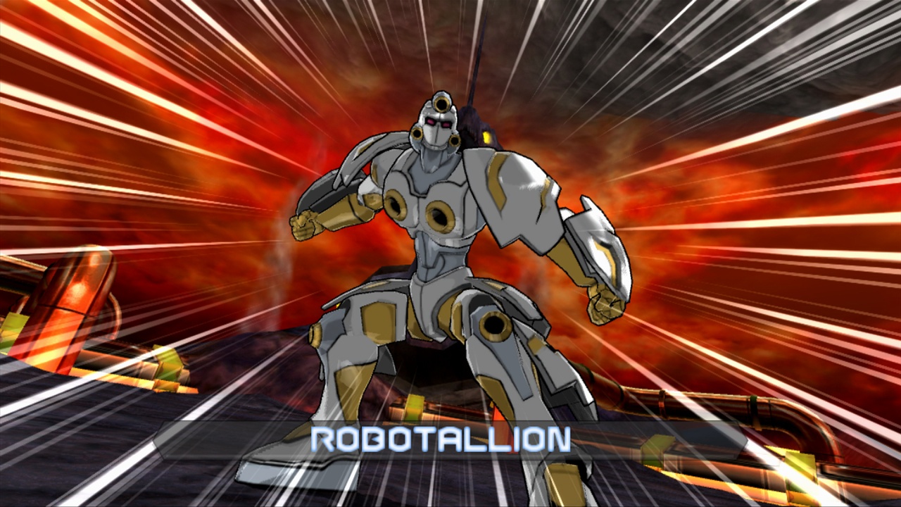 Bakugan: Battle Brawlers Transformcia zana, Robotallion bude bojova za vs - a je to siln charakter!