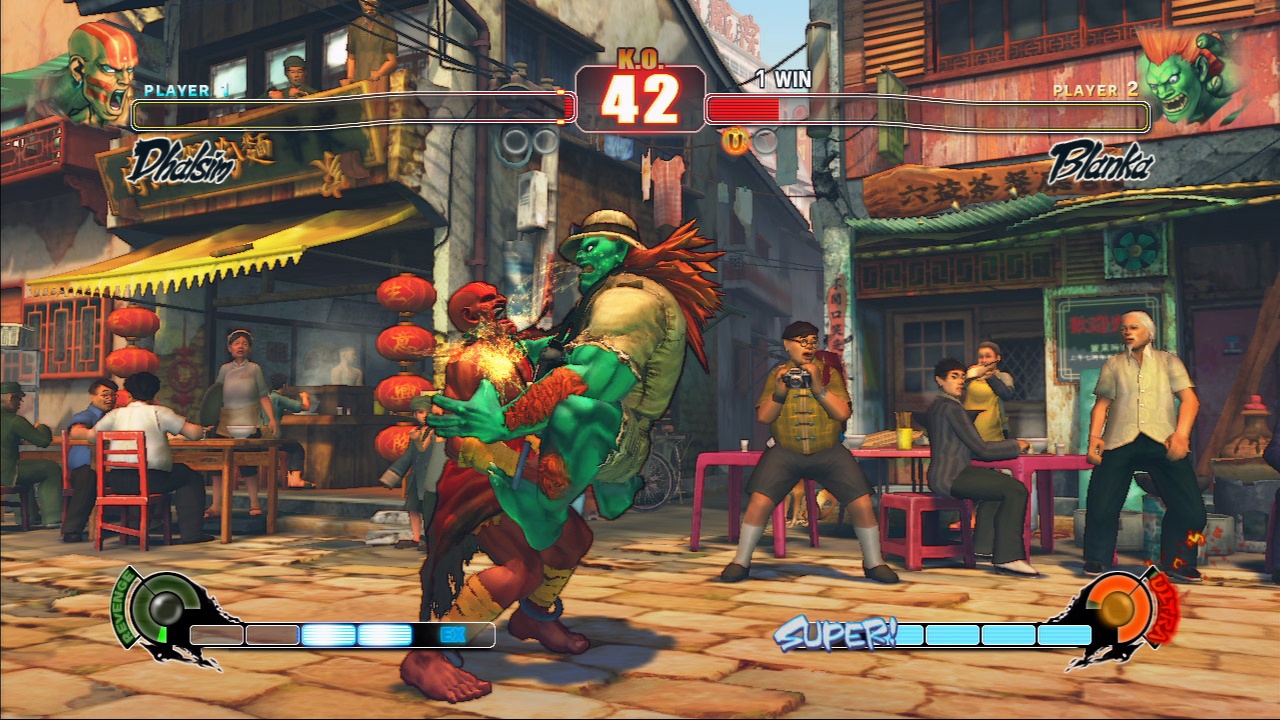 Street Fighter IV Jogn dostva do drky - nie len obrazne, ale aj doslovne.