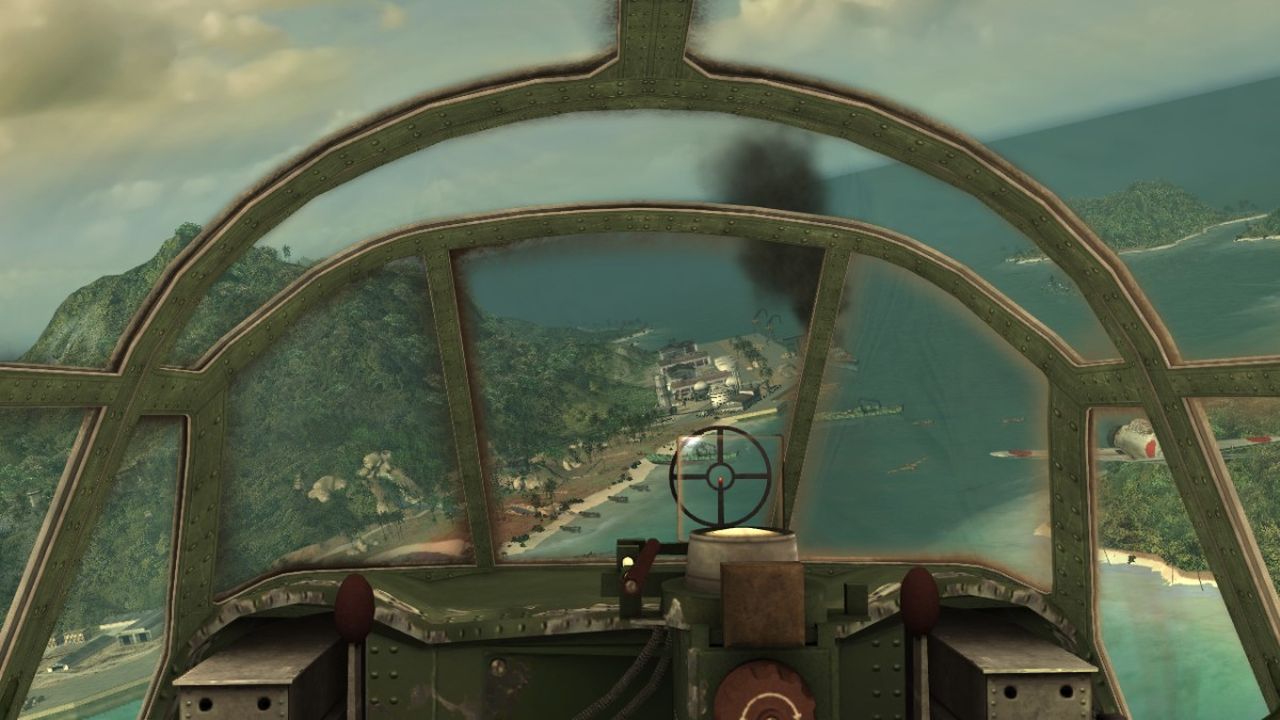 Battlestations: Pacific Pohad z kokpitu spsobuje Xboxu proeblmy.