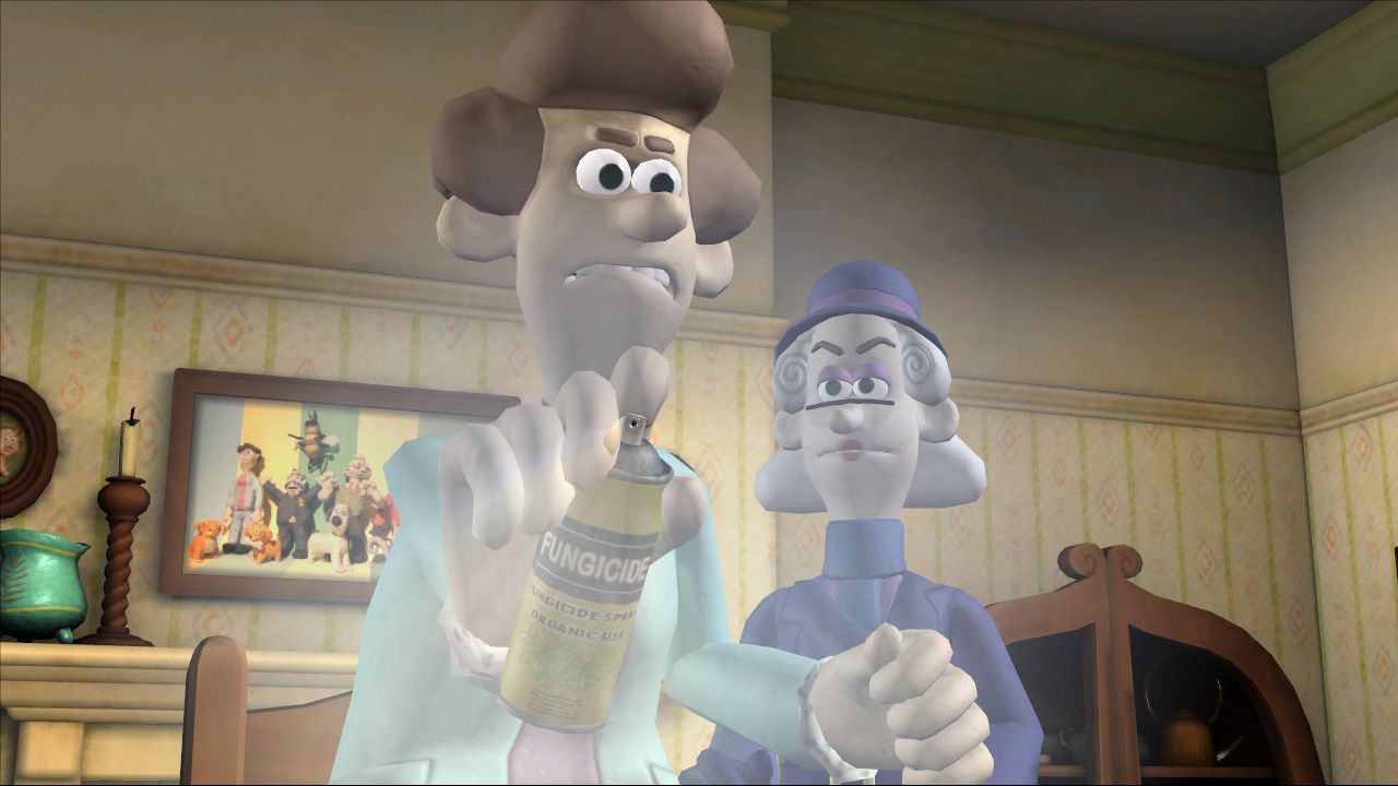 Wallace & Gromit: Bogey Man Budca nevesta nie je naden klubom pre pnov.