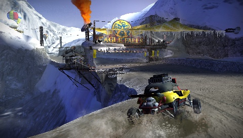 MotorStorm: Arctic Edge Hra podporuje aj vytvranie vlastnch obrzkov.