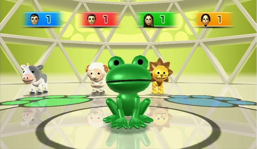 Wii Party Vzcna remza pri zvieratkovskej minihre  ke takto aj skon, o celkovom porad rozhoduje blb reb.