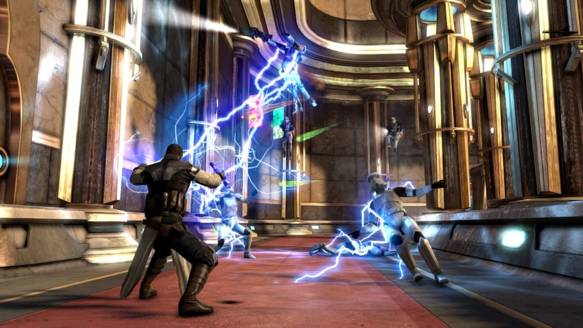 Star Wars: Force Unleashed II Electric boogie.