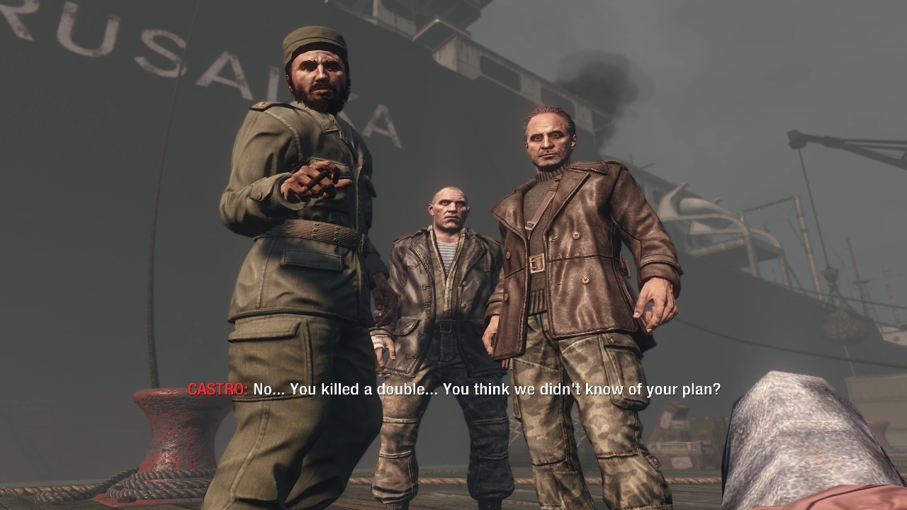 Call of Duty: Black Ops Misie s previazan, vetky sa toia okolo niekokch ud.