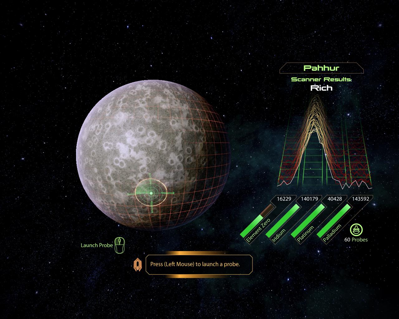 Mass Effect 2 Skener detekuje vysok prtomnos Irdia.