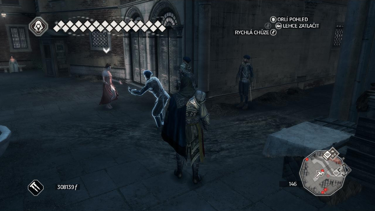 Assassin's Creed II Kurtizny pomu odlka stre.