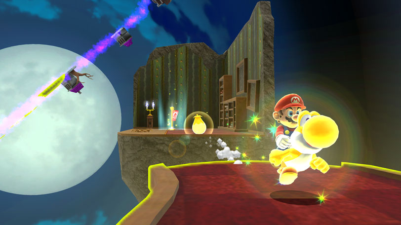 Super Mario Galaxy 2 Tak mal mesana idylka tesne za check-pointom.