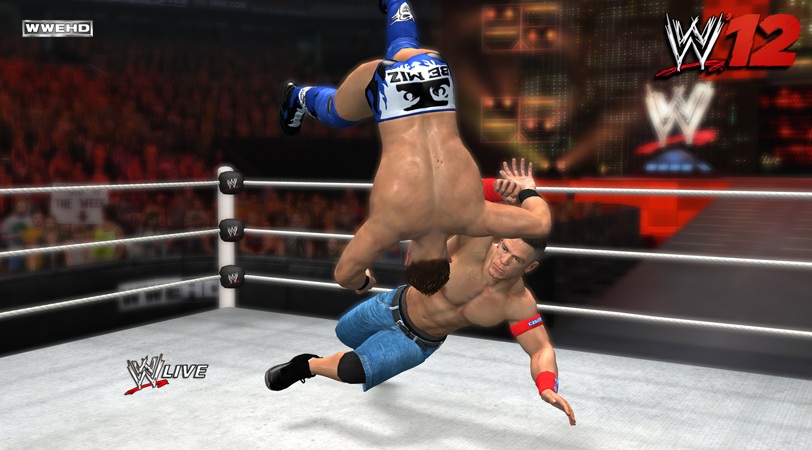 WWE '12 K postavm patria aj typick chmaty.
