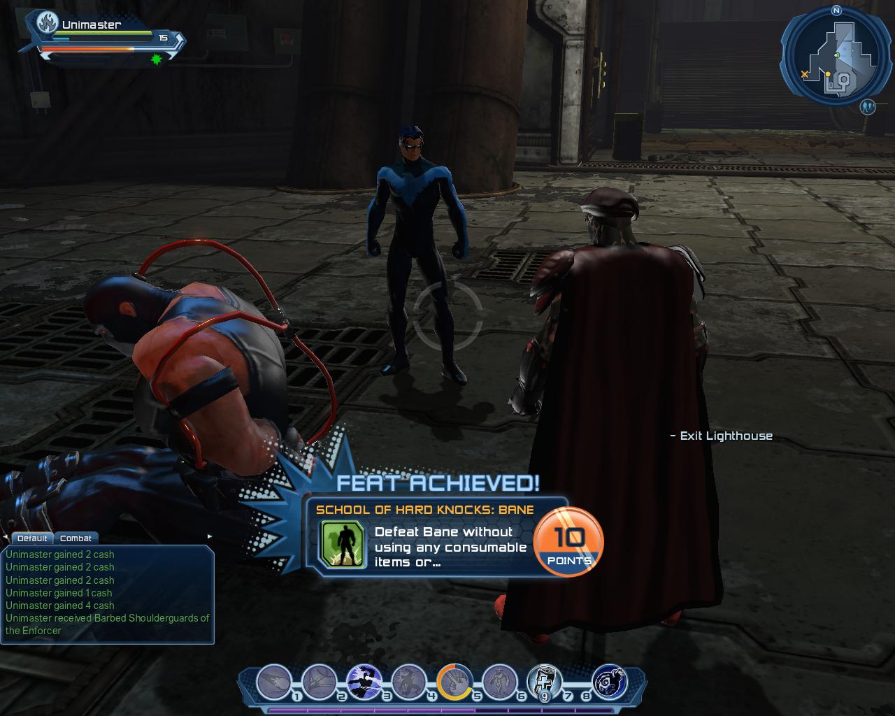 DC Universe Online Prcika sa podarila, zloinec je v putch.