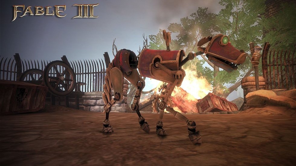 Fable III: Traitors Keep no, toto je obrzok z Fable 3.