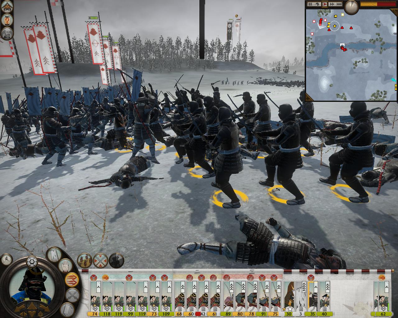 Total War: Shogun 2 Schopnosti ninjov sa vyuij aj priamo na bojisku.