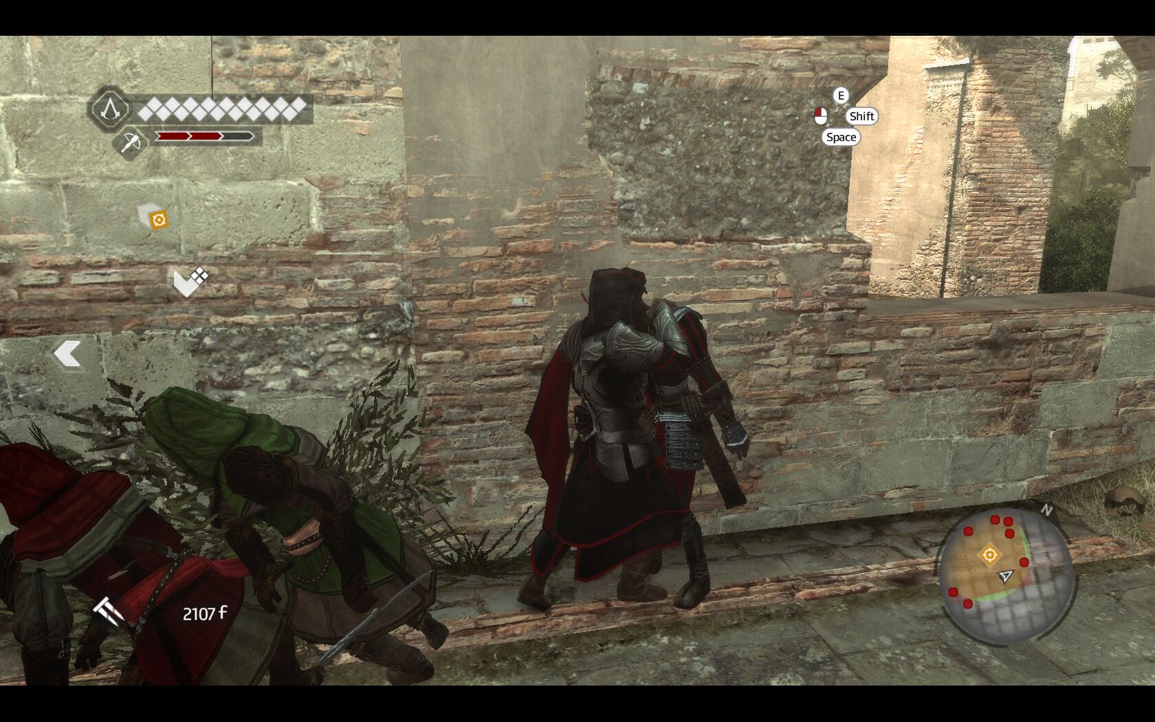 Assassin's Creed: Bratrstvo Smrten objatie.