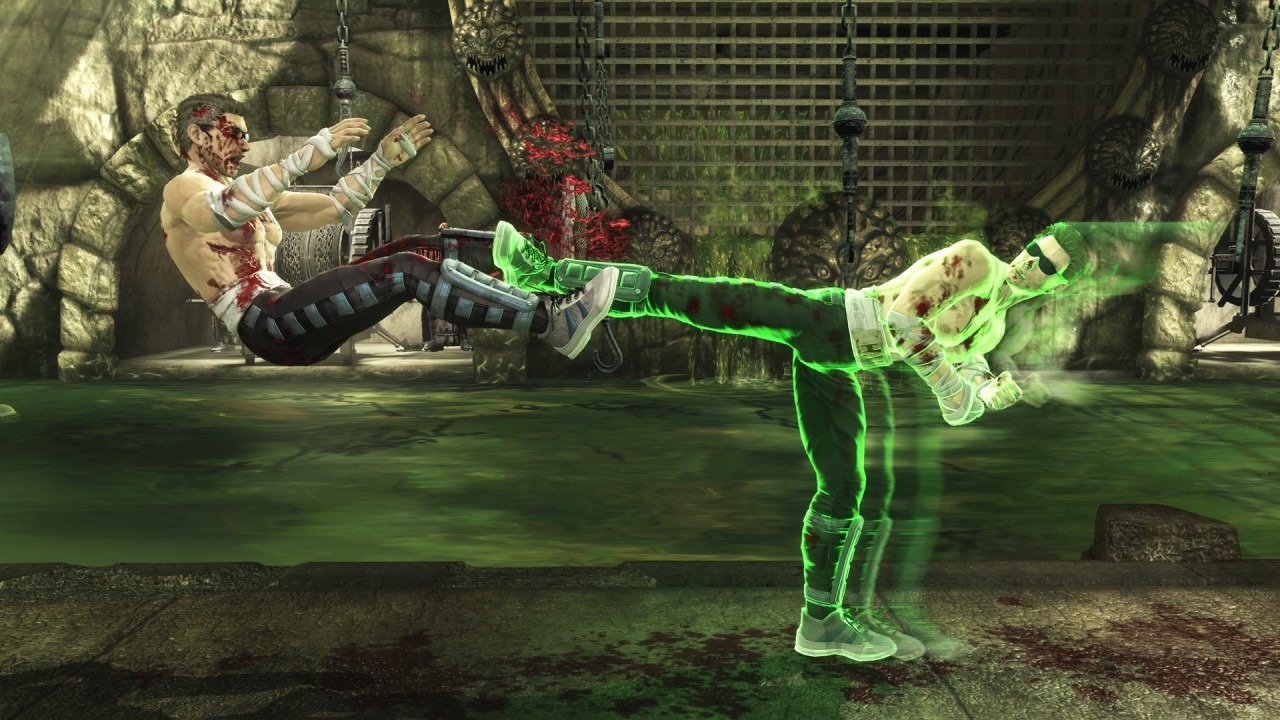 Mortal Kombat Cage svoj shadow kick nezabudol.