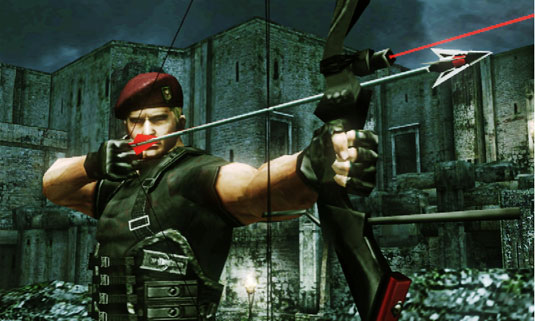 Resident Evil: Mercenaries 3D Postavy maj svoje pecifik.