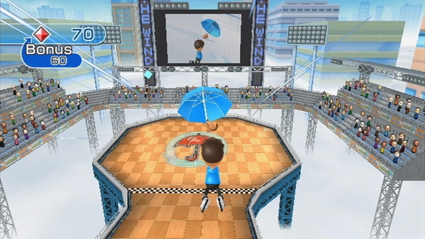Wii Play: Motion Lietanie na ddniku, Marry Poppinsov by mala rados.