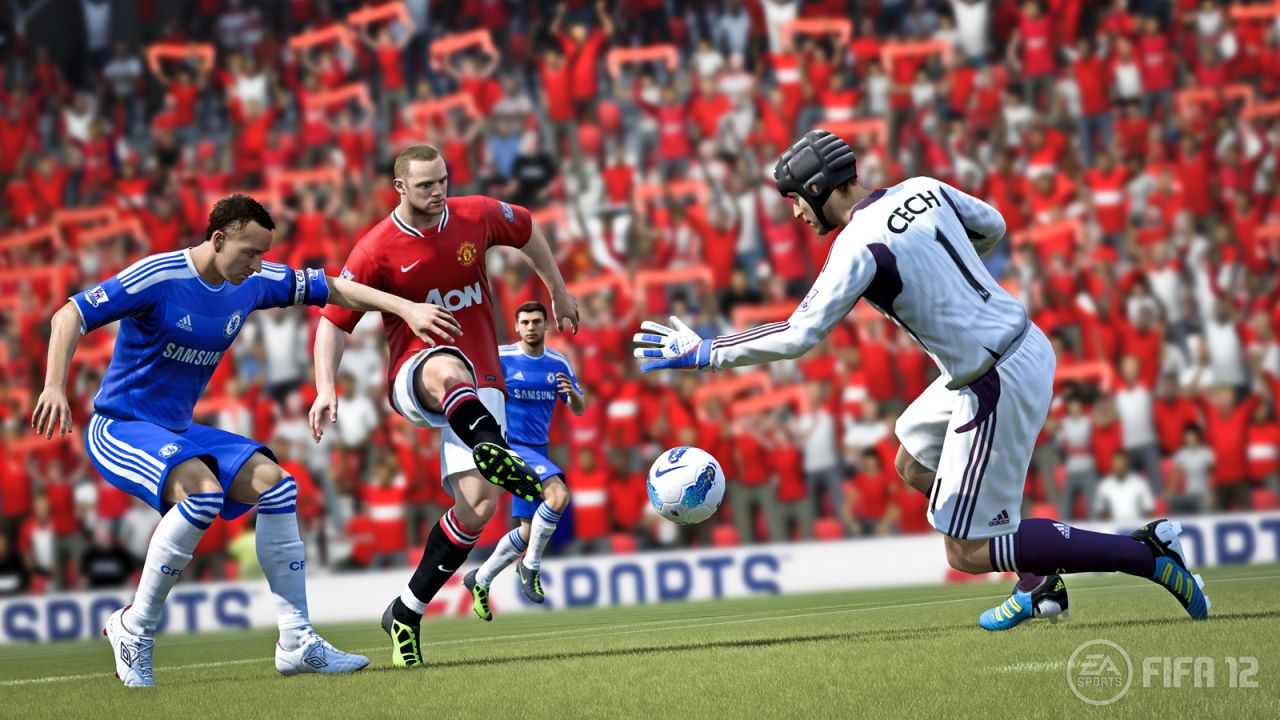 FIFA 12 Obaovan Rooney v anci.