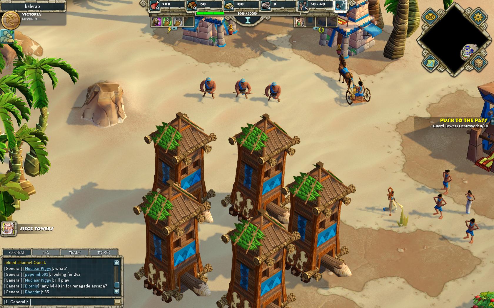 Age of Empires Online Bojov jednotky s rznorod a zahruj obliehacie zbrane.