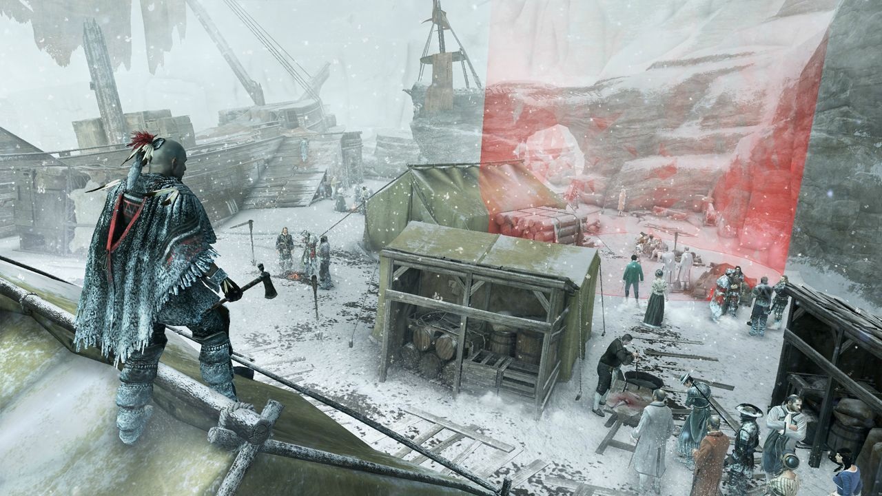 Assassin's Creed 3 Hlavnou zbraou je tomahawk a luk, do rk vezmete aj mee, kladiv alebo mukety.
