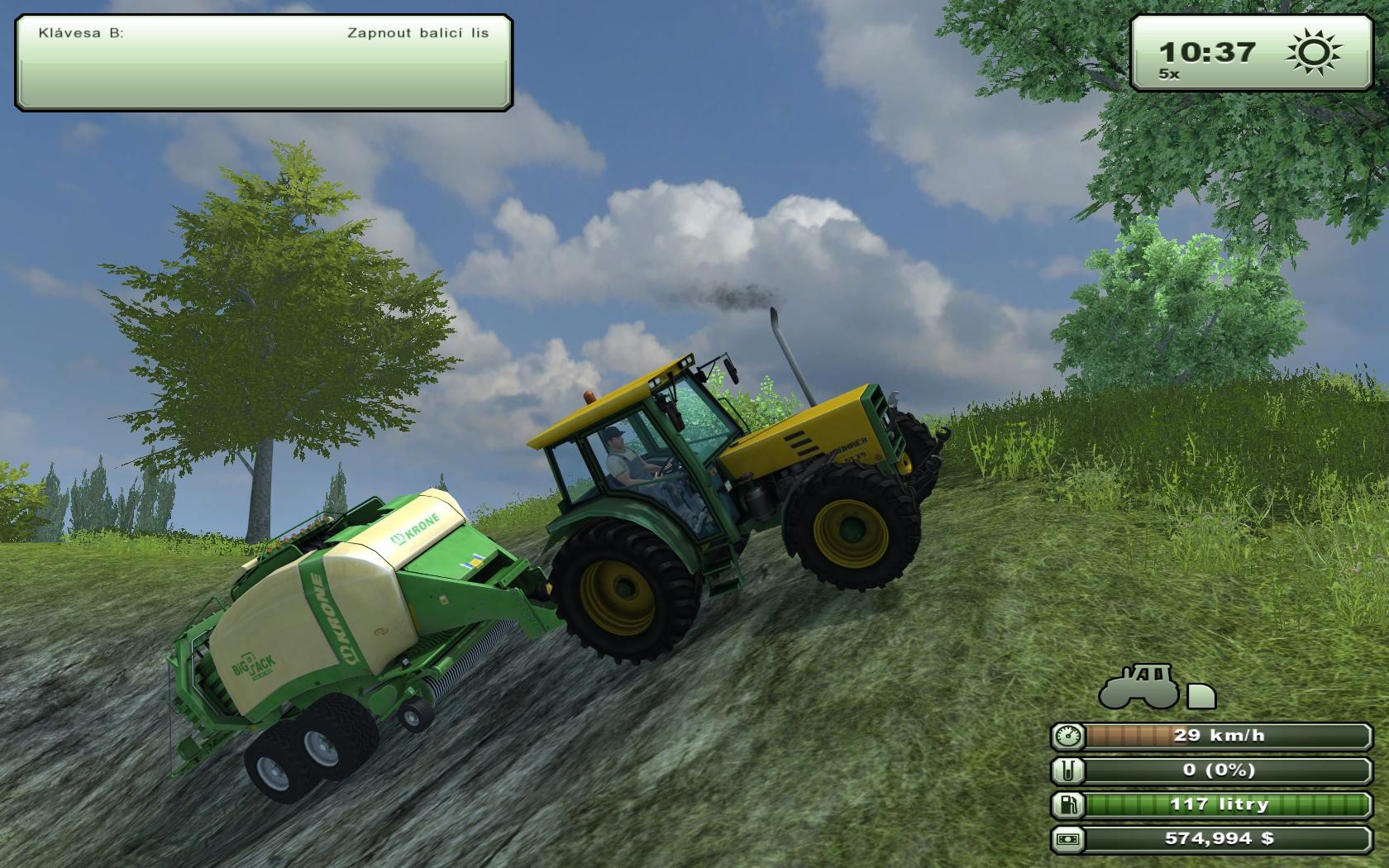 Farming Simulator 2013 Offroad traktor - alebo doke toto v Hummer?