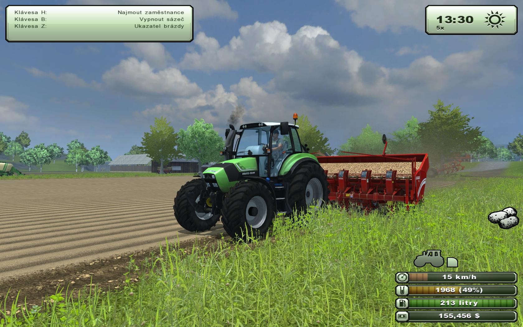Farming Simulator 2013 Obrzok ako z farmrskej roenky. 