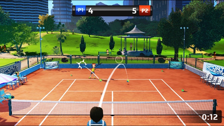Sports Connection Hra sa sna priivi na spechu Wii Sports.