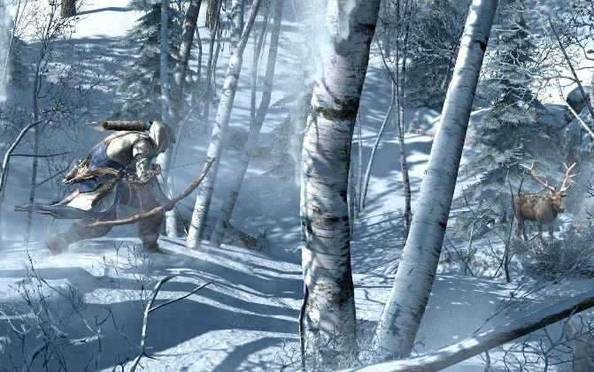 Assassin's Creed III Novm prdavkom bude lov v divoine.