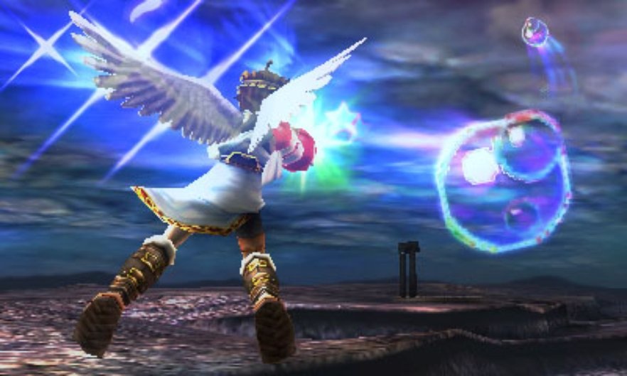 Kid Icarus: Uprising Originality m hra na rozdvanie.