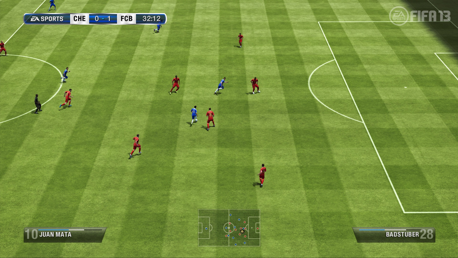 FIFA 13 Sprvne naasovanie finlnej prihrvky pome skrova.