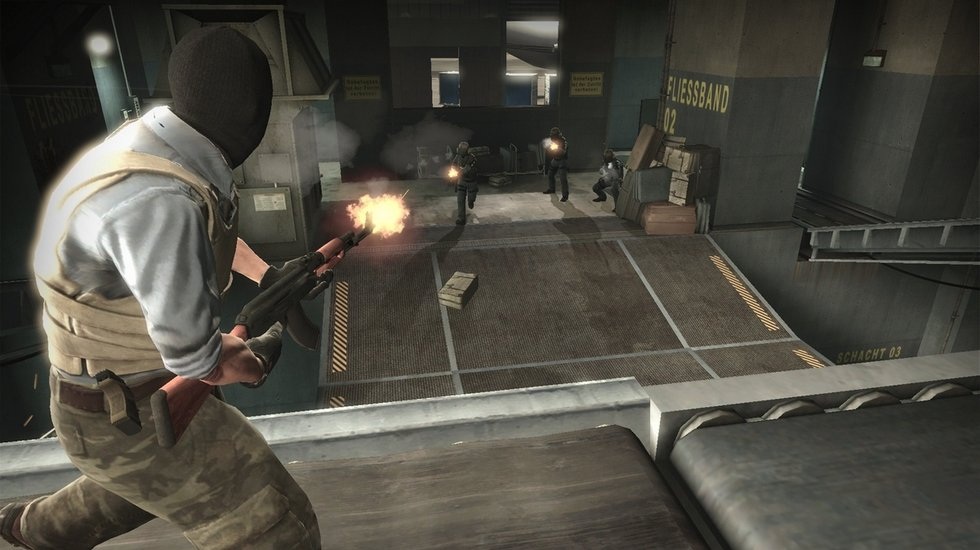 Counter Strike: Global Offensive Mierna presila, AK to vak vyriei.