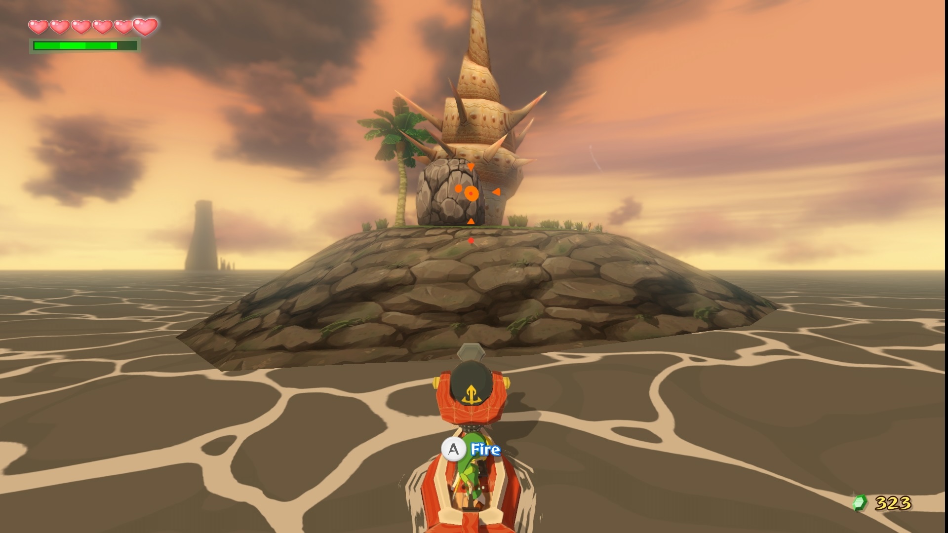 The Legend of Zelda: Wind Waker HD re more je posiate ostrovekmi, ale medzi nimi je obrovsk przdno.